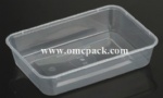 M500 PP takeaway food container 500ml
